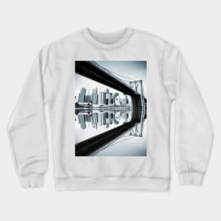 Brooklyn Bridge (reflection) Crewneck Sweatshirt